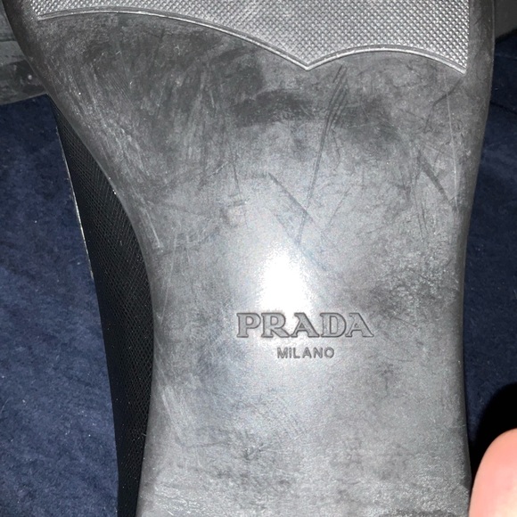 $990 Brand new Prada saffiano loafers. US 13 - Picture 3 of 9